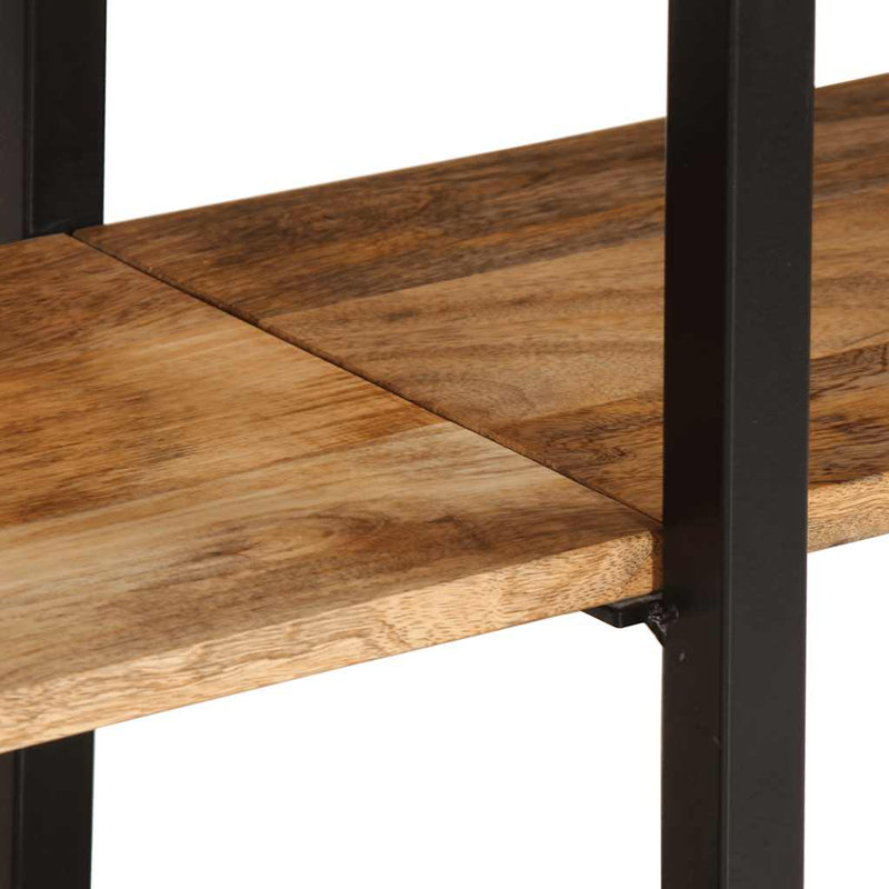 Solid Wood Top Console Table, 70cm H x 140cm W x 35cm D