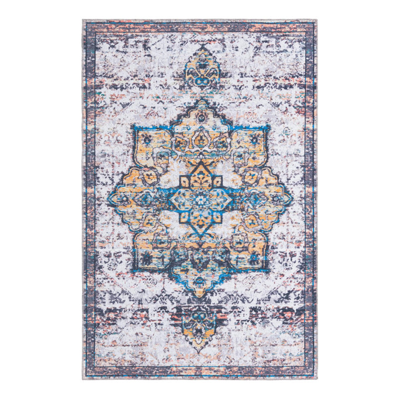 Hyler Moroccan Indoor Rug, Rectangle 5'3" x 8'
