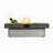 Outdoor Fire Table with Two Height Options, 48 x 24 Inch Rectangle Fire Pit 50000 BTU Propane Fire Pit, Ideal to Pair with Patio Sets-136112141