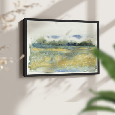 «Flowing Landscape I», reproduction encadrée