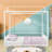 Metal Bed Frame With Fence-930047141-930047140