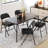 Mencos Upholstered Padded Stackable Folding Chair-664535916