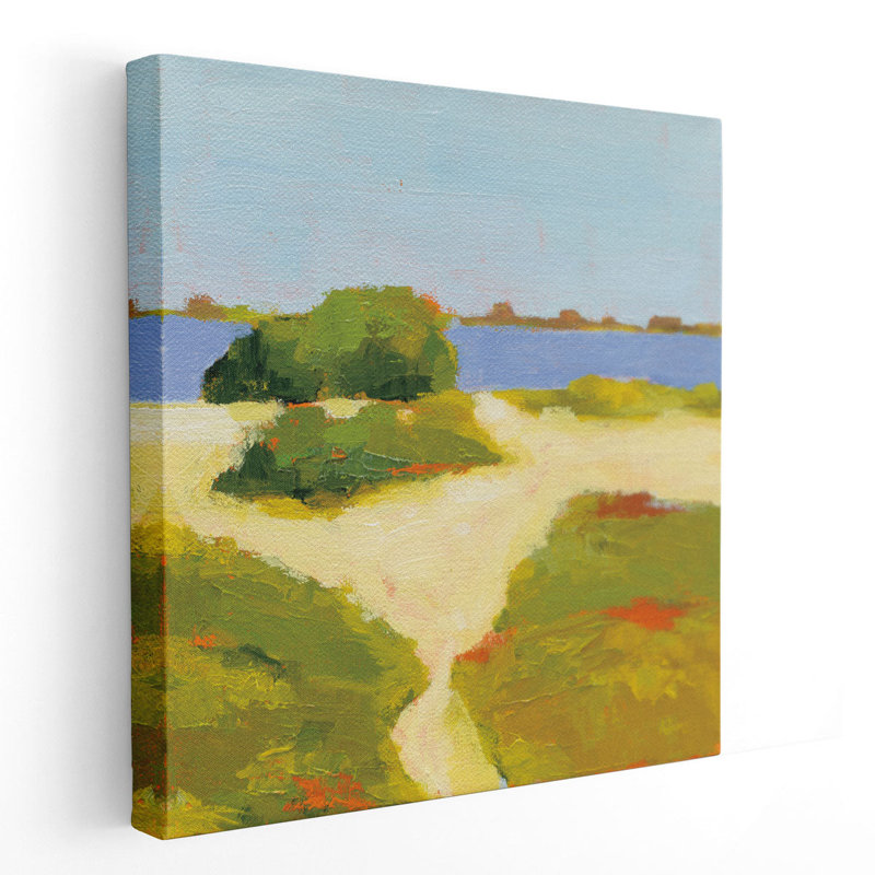 «Path to the Beach», reproduction d'art sur toile, H 12 po x l 12 po