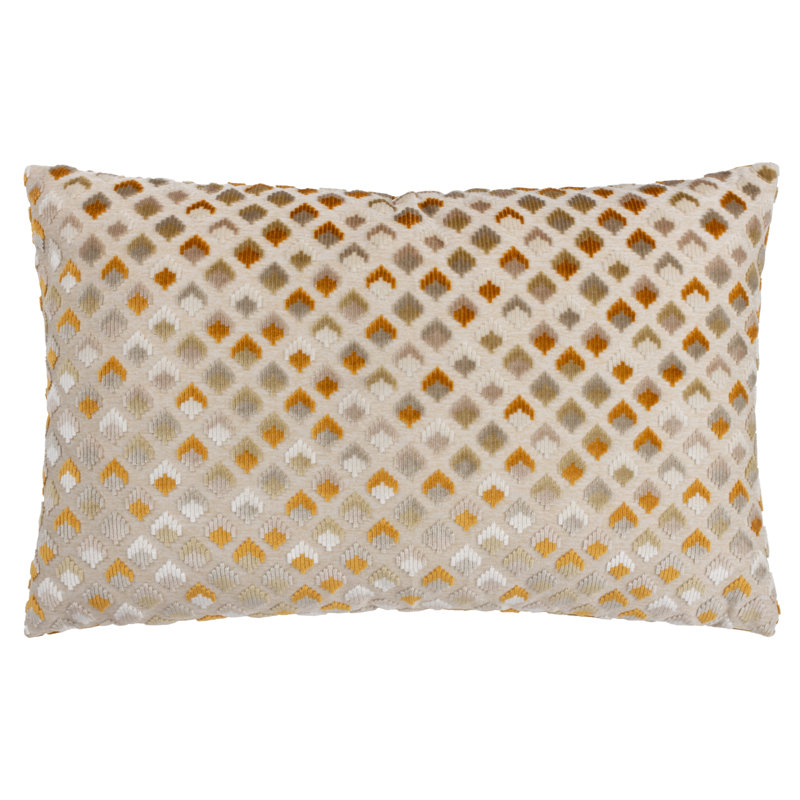 Lexington Geometric Rectangular Cushion Cover, Gold