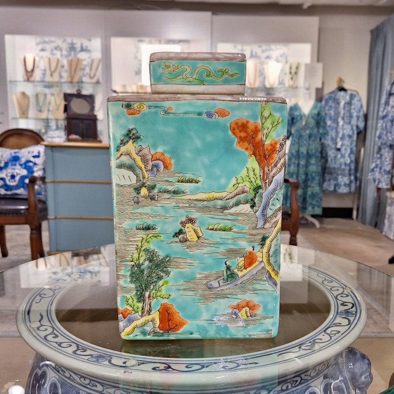 Handmade Porcelain Tea Jar