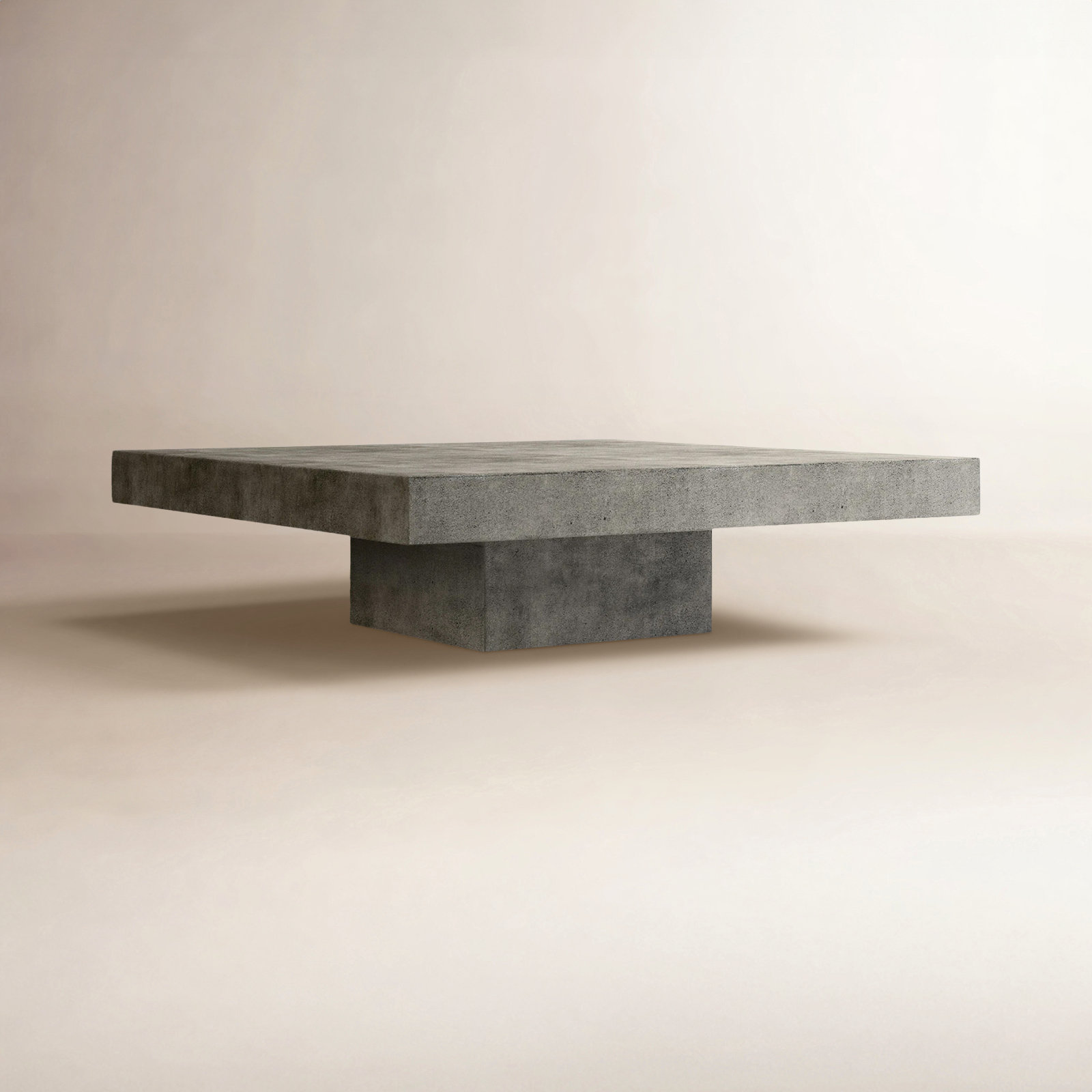 Dove Pedestal Coffee Table
