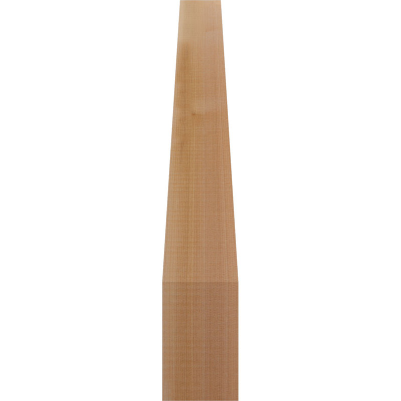 Attelle de genou traditionnelle, H 24 po x l 3,5 po x P 20 po, Cèdre rouge de l'Ouest (lisse)
