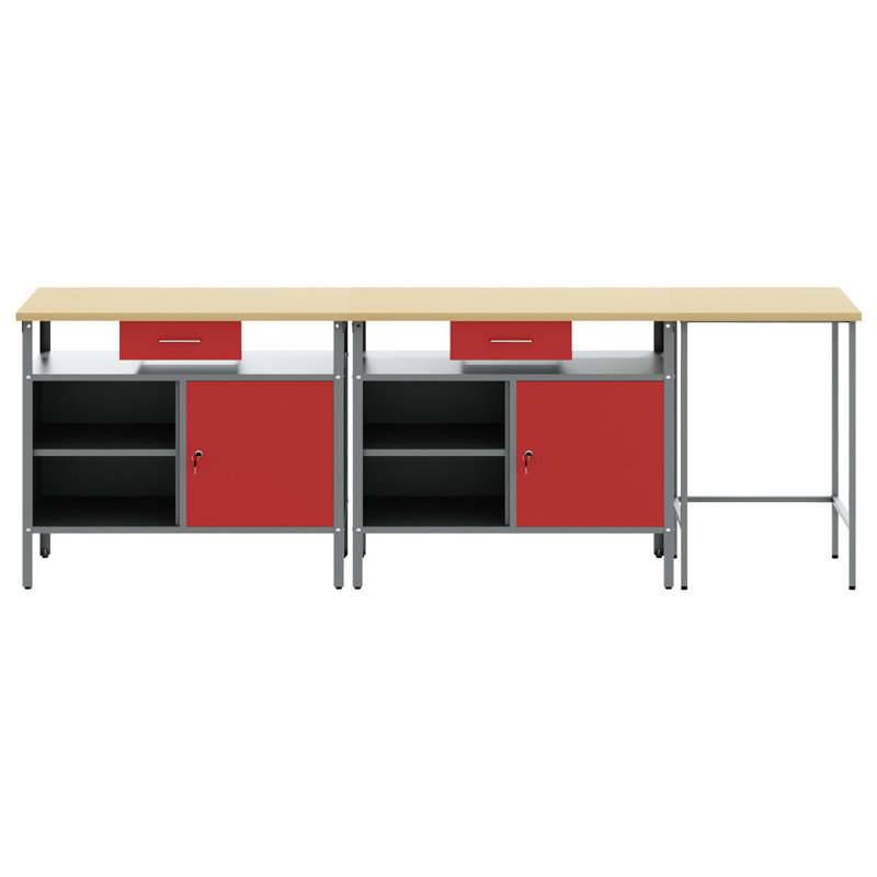 Work Bench Set, Red