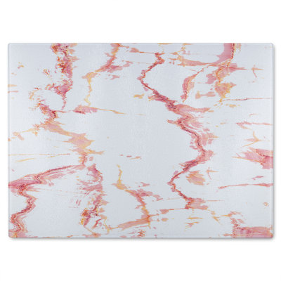 Marble Glass Chopping Board