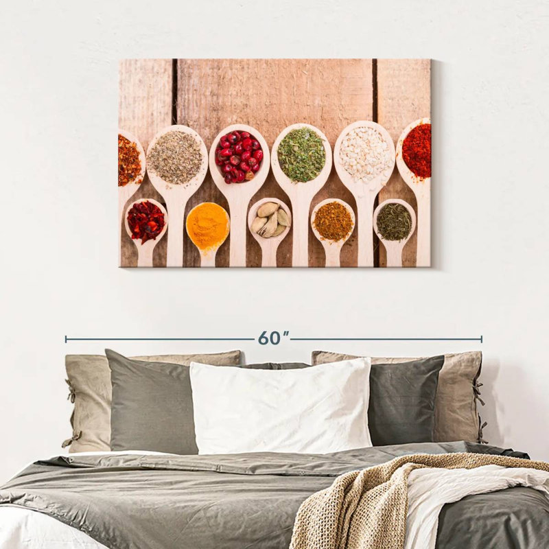 Yarlin Exotic Spices, 30" H x 45" W