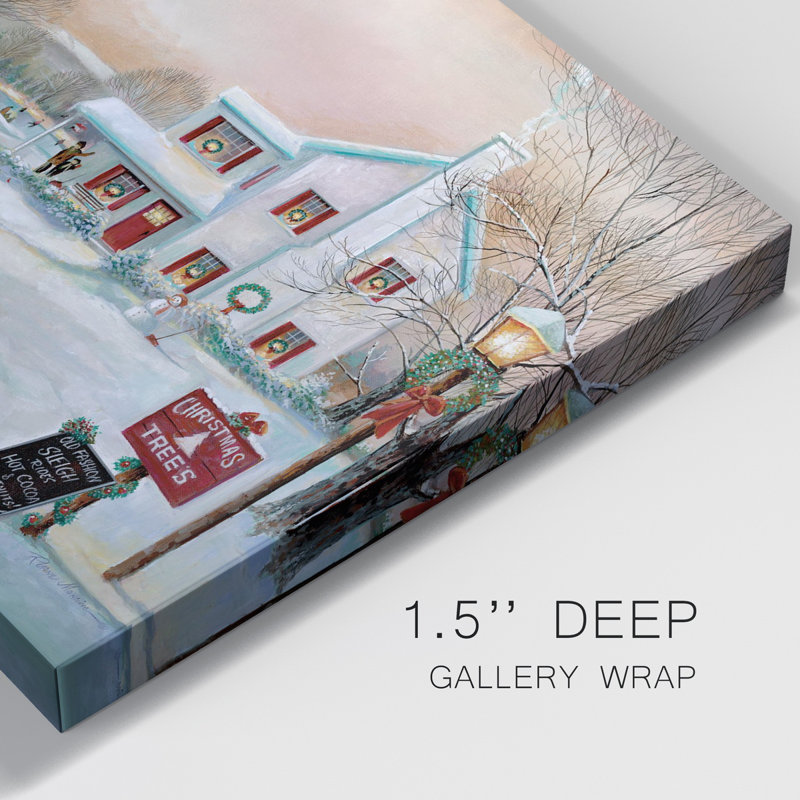 Christmas Tree Farm Premium Gallery Wrapped Canvas - Ready To Hang, 24" H x 36" W x 1.5" D