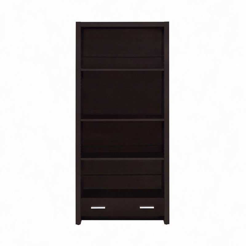 4-Shelf Bookcase With Storage Drawer