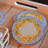 Ceramic Round 4 Piece Coaster Set