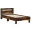 Vidaxl Bed Frame With Headboard Engineered Wood-98476593-98476597