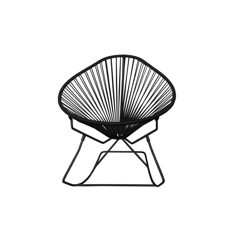Chaise de jardin, Noir, Noir