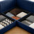 Upholstered Loveseat Sofa With Ottoman-809982337-809396769
