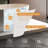65" Freestanding Solid Surface Bathtub