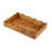 Mango Wood Scalloped Tray, Natural