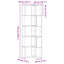 50cm W Corner Bookcase-1316250354-1316250357