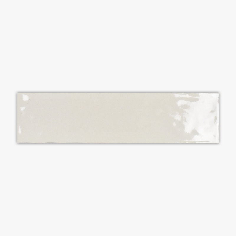 W x L Ceramic Tile Mosaic Sheet, Bar Tile Nuuk Glossy