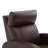 Corvin Genuine Leather Swivel Power Recliner-1570219393