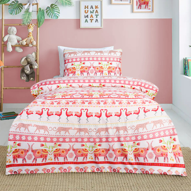 Microfiber No Pattern Duvet Cover Set with Pillowcases Included