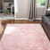 Tapis rose clair Hermina