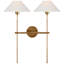 Hackney 2 - Light Candle Wall Light-2083575757