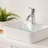 19X15" Modern Ceramic Bathroom Vessel Sink White - Rectangular, Stain , Countertop Mounting Rectangular 19X15, Install