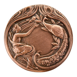 All Creatures 1.375" Diameter Mushroom Knob