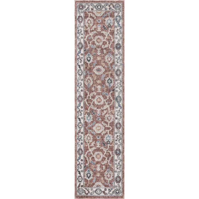 Policarpio Oriental Indoor Rug, Runner 2' x 8'