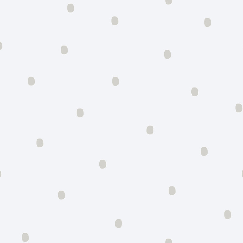 Bambino Collection Polka Dot Wallpaper Roll, Grey
