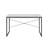 Faux Concrete Top Rectangular Writing Desk