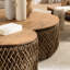 Aadhyan Drum Coffee Table