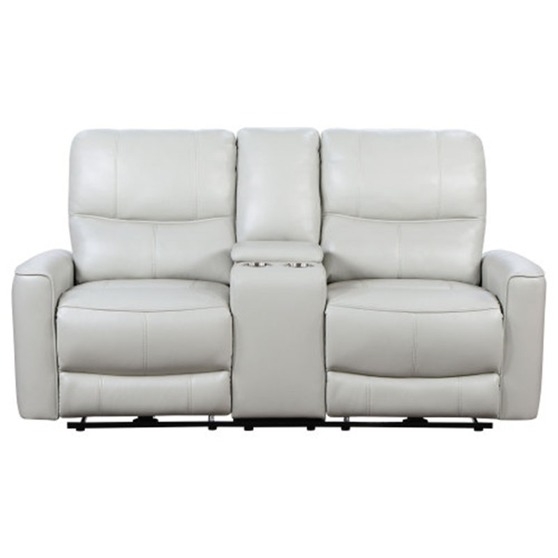 Causeuse inclinable électrique rembourrée, Gris
