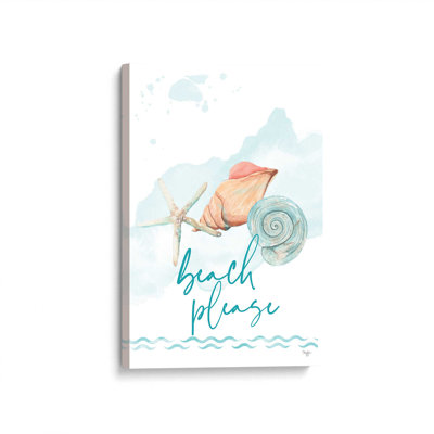 Beach Please by Mollie B. Art Print