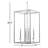 Perth 4 - Light Dimmable Square / Rectangle Chandelier