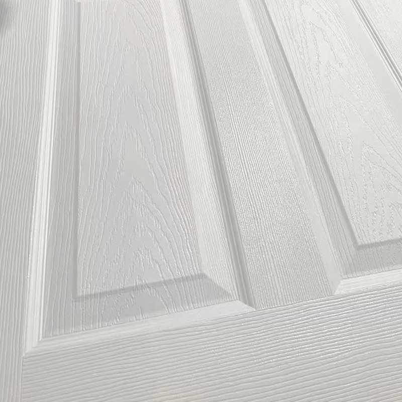 Porte standard à panneaux en PVC / vinyle et bois manufacturé, 28 po x 80 po