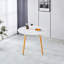 Table extensible, table de salle à manger, table basse avec pieds en bois-1029094025