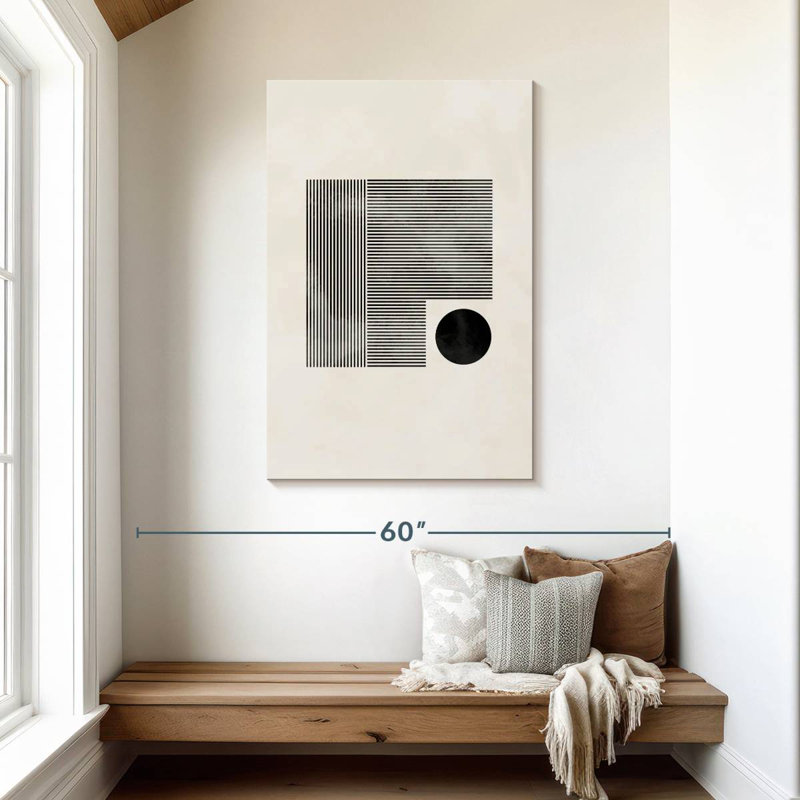 Carré minimaliste Avery, H 45 po x l 30 po