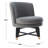 Velvet Swivel Barrel Chair