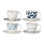 Lenox 4 Piece Espresso Cup & Saucer Set