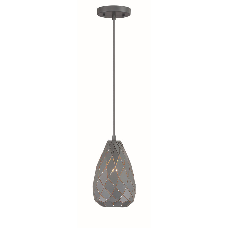 Luminaire suspendu simple 1 lumières Arlie
