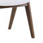 Ardena Walnut Effect Solid Wood Dining Chair-1894209854