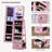 21.1'' Wide Jewelry Armoire With Mirror-1711687254