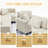 Modular Sectional Sofa Set, L Shaped Couch,Corduroy ,Upholstered,Deep Seat,,5 Seat,5 Throw Pillow And 6 Back Cushion-1502532913