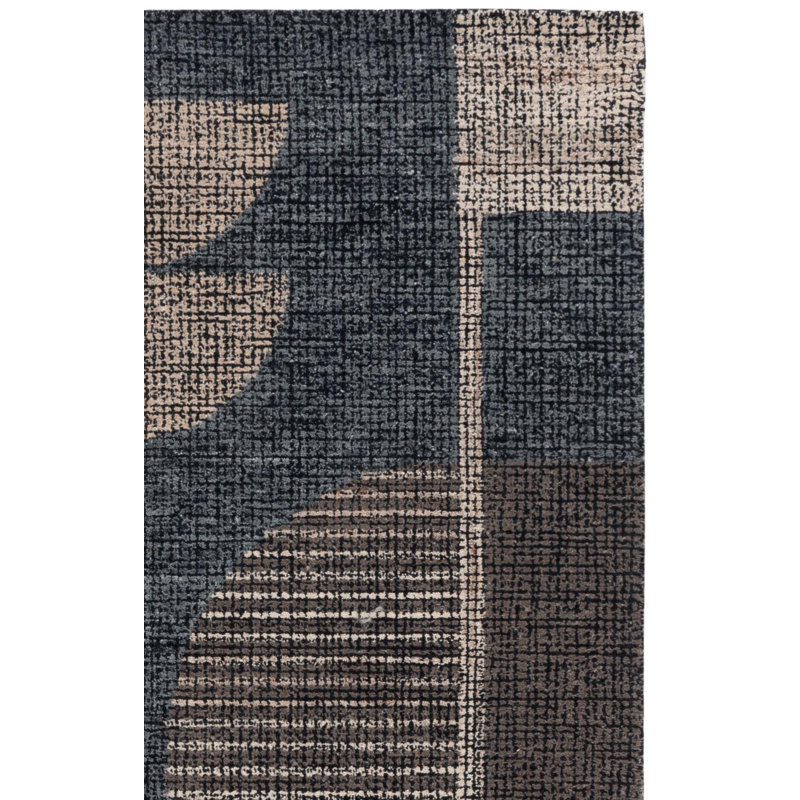 Tapis rectangulaire en laine Sanfiel, Rectangle de 5 pi x 8 pi
