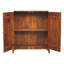 Solid Wood Rectangle Accent Cabinet