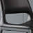 Black Solid back side Chair(Set of 2)