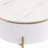 Round Coffee Table With 2 Large Drawers Storage Accent Table(31.5")-484449314-484449324